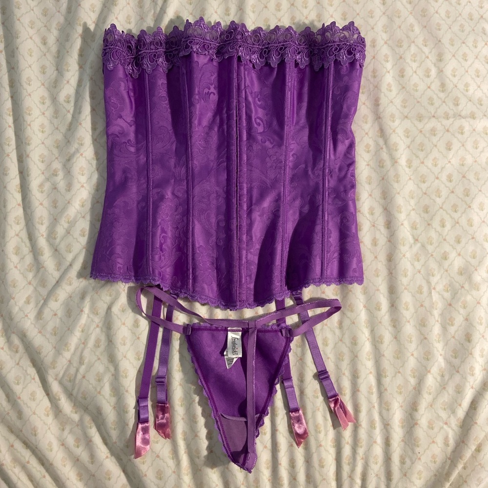 Frederick’s of Hollywood Purple Set